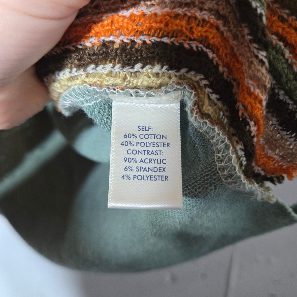 BKE Colorblock Patchwork Deconstructed Pullover H… - image 8